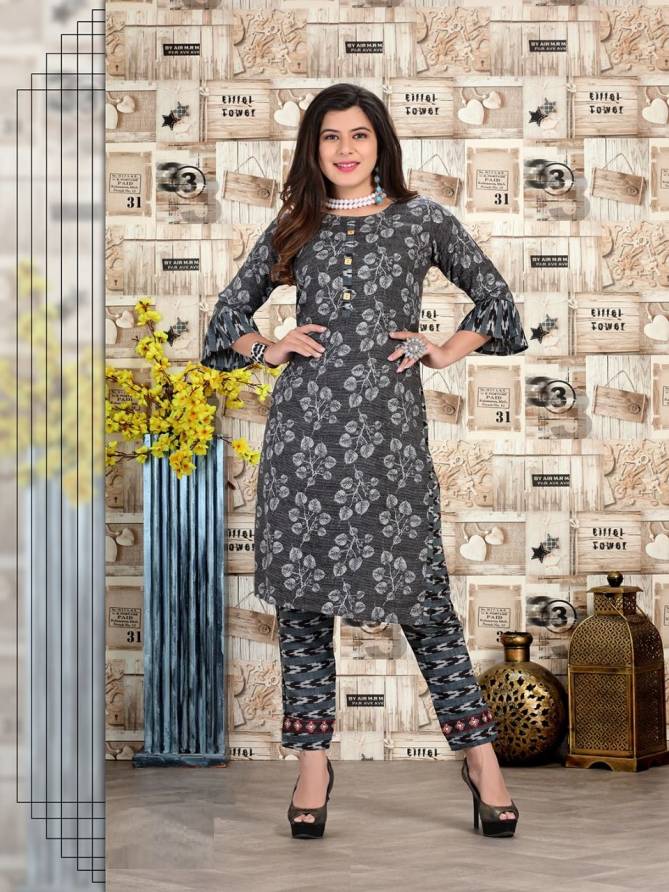 Goodness 2 Ethnic Wear Printed Kurti With Bottom Latest Collection
